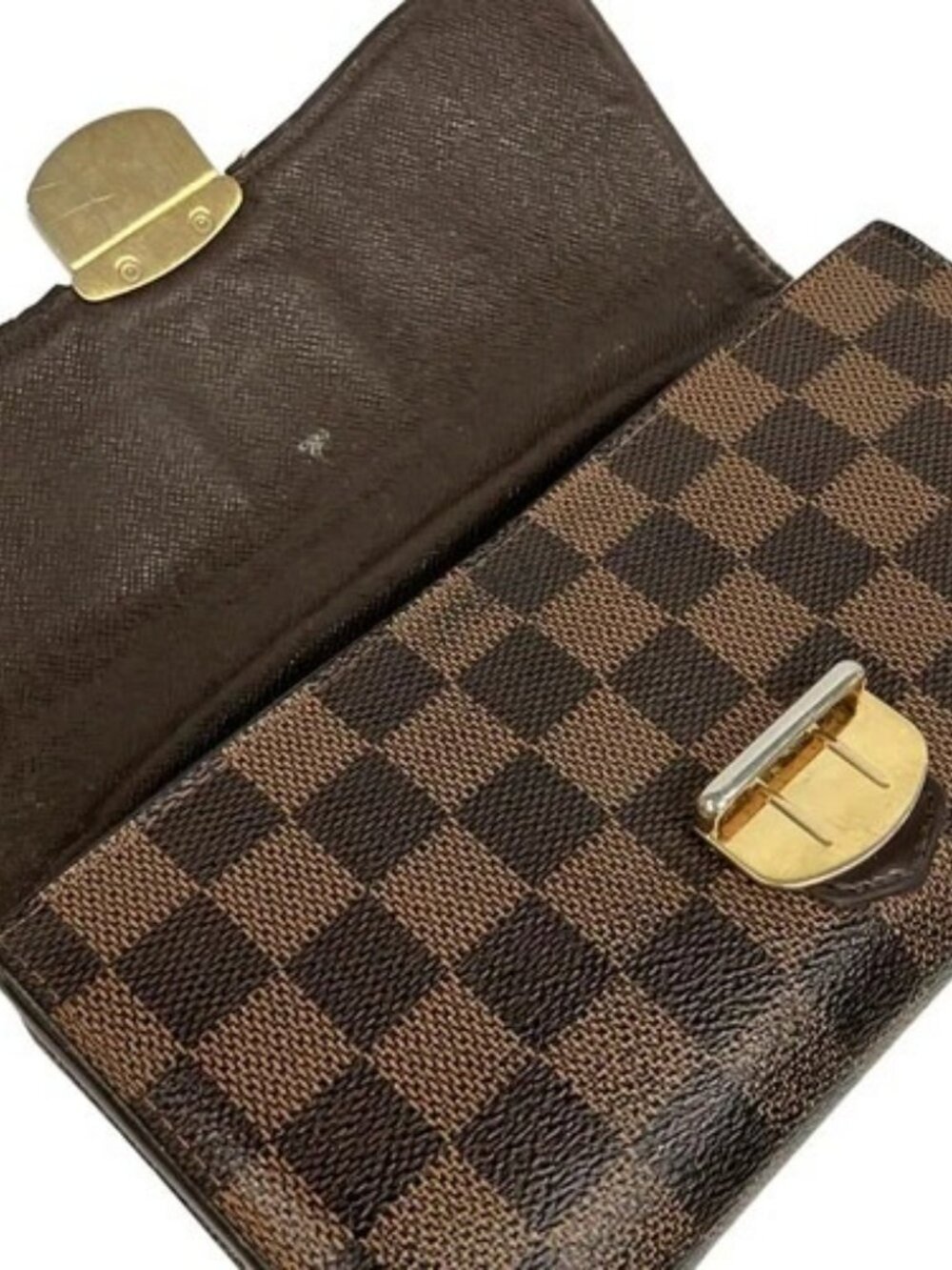 LOUIS VUITTON Portefeuil Sistine N61747 Ebene Damier - CA2150 Long Wallet - Picture 3 of 15